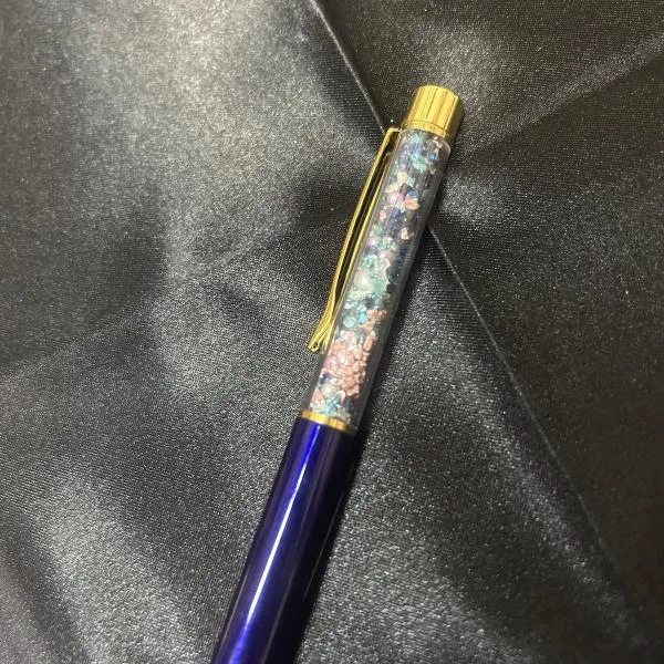 ボールペン青✖️ミックス