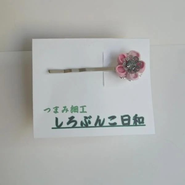 小さいお花のヘアピン・梅