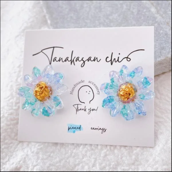 ハンドメイド♡レジンピアス