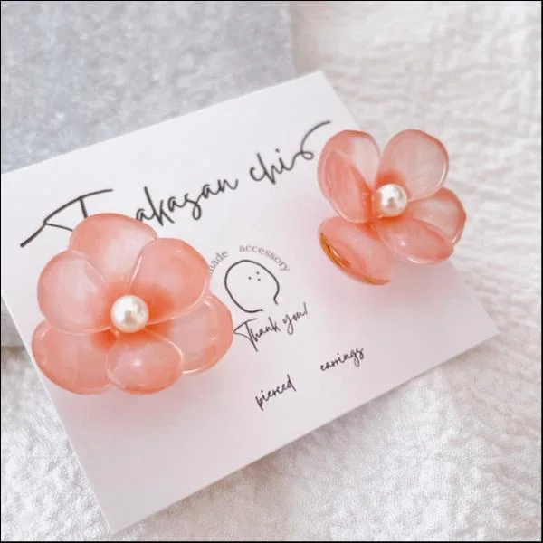 ハンドメイド♡レジンピアス