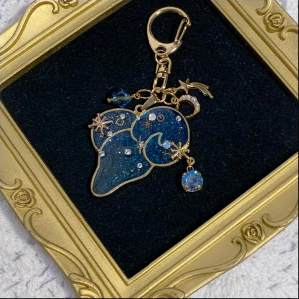 星座キーホルダー