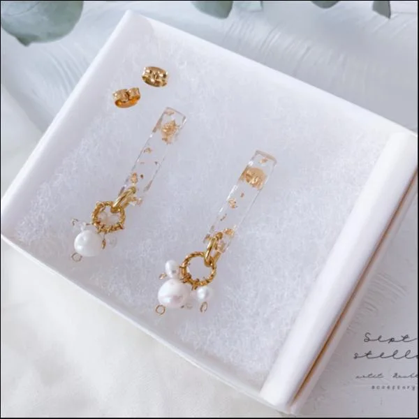 スティックスタッドピアス