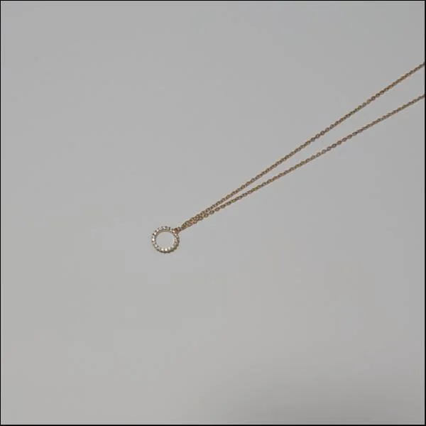 cubic zirconia necklace