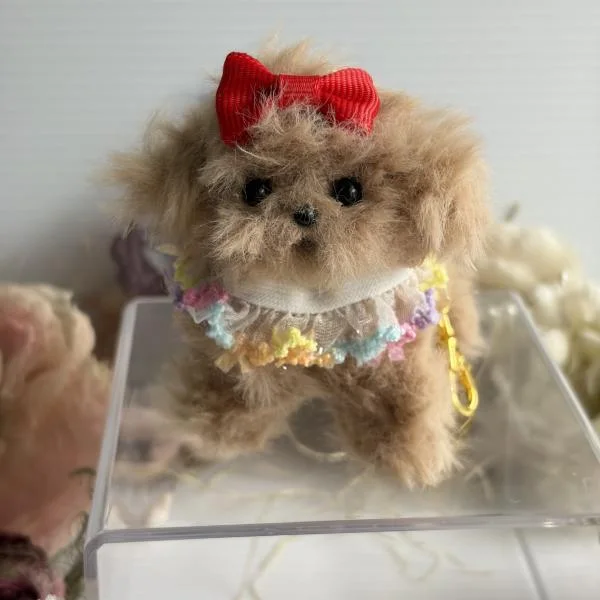 モールドール 子犬のバッグチャーム