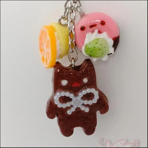 ねこクッキー&オレンジプリン&桜ドーナツ