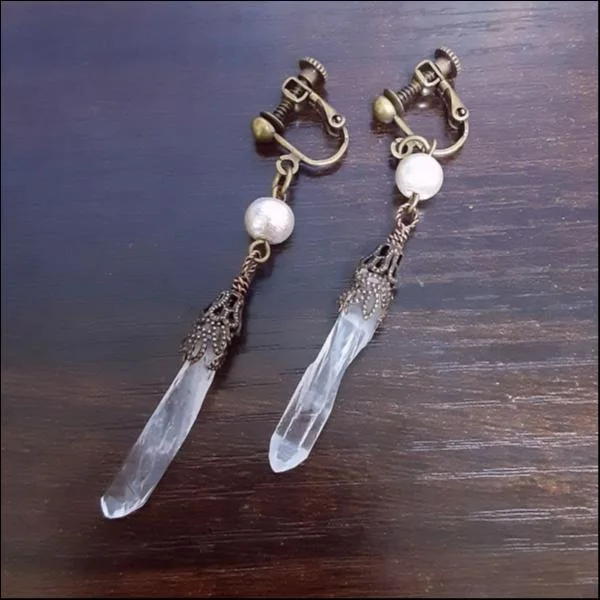 水晶宮イヤリング