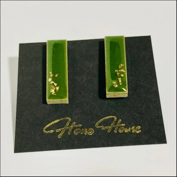棒タイルピアス(緑)