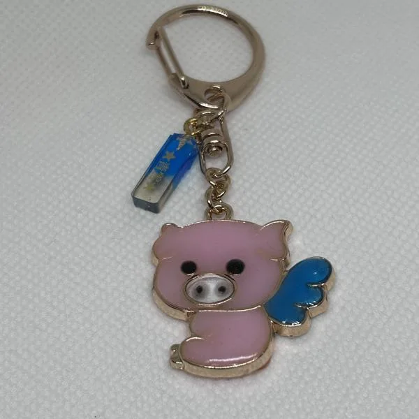 羽ぶたさんのキーホルダー