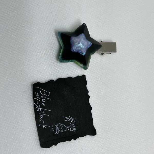 一番星のクリップ小〈緑〉
