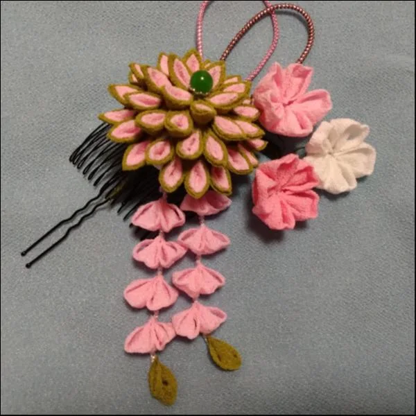 つまみ細工セット(桜)