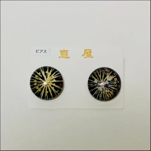 花火ピアス