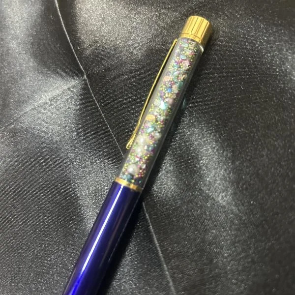 ボールペン青✖️ミックス